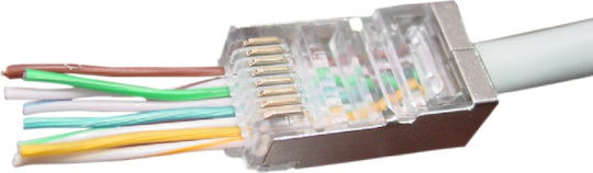 Gembird Βύσμα RJ-45 male 10τμχ Λευκό LC-PTF-01/10