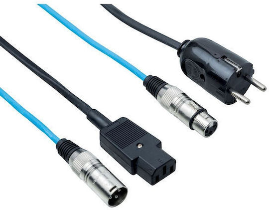 Topp Pro STROMSIGNAL Kabel XLR-Stecker - XLR-Buchse 20m (CPH2000) 1Stück