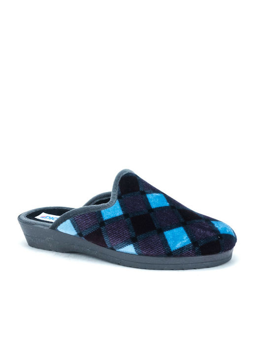 4856 Damen Hausschuhe Grau
