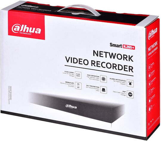 Dahua Lite NVR2108S3 Surveillance Video Recorder 8 Channels with HD Resolution