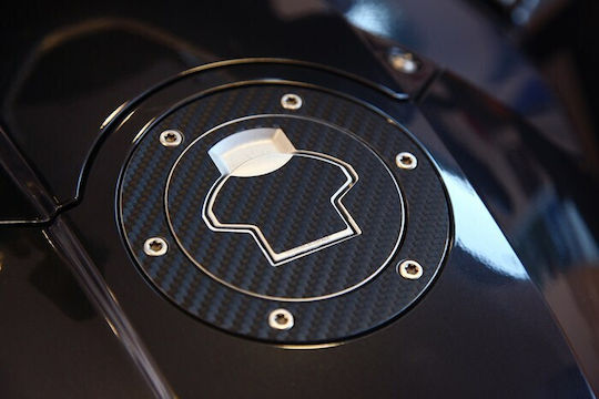 Moto Discovery Αυτοκόλλητο Τάπας Ρεζερβουάρ Μαύρο