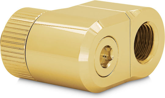Ekwb Fittings EK-Quantum Torque Double Rotary Offset 21 Male-Female Gold