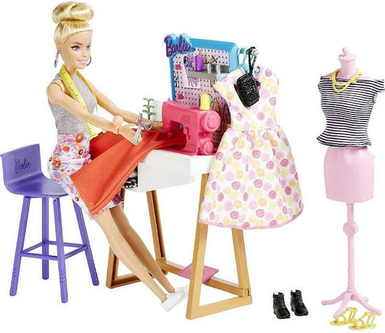 Barbie Fashion Designer Doll & Studio Σετ Κούκλας για 3+ Ετών