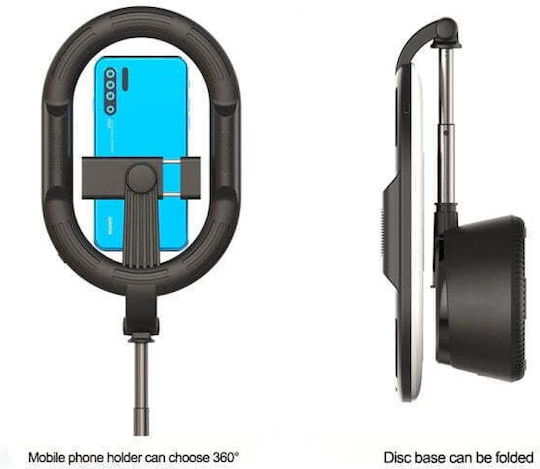 Qiaoyang QA-T678 Ringlicht mit Desktop Ständer/Halterung Halterung und Halterung für Handy