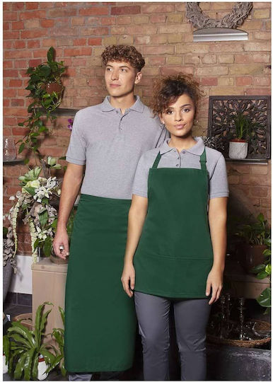 Karlowsky Ποδιά Barista / Bartender Μέσης Basic Πράσινη