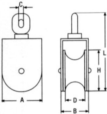 A4 M8392 C Pulley