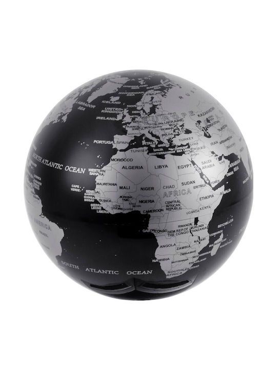 Floating Illuminated World Globe with Diameter 14cm Rotating Globe