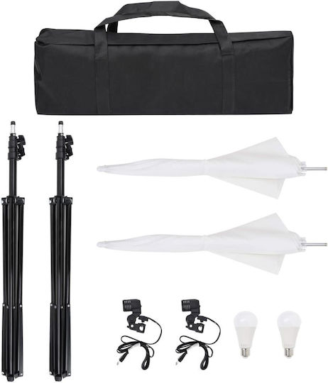 vidaXL Lighting Kit with Tripod