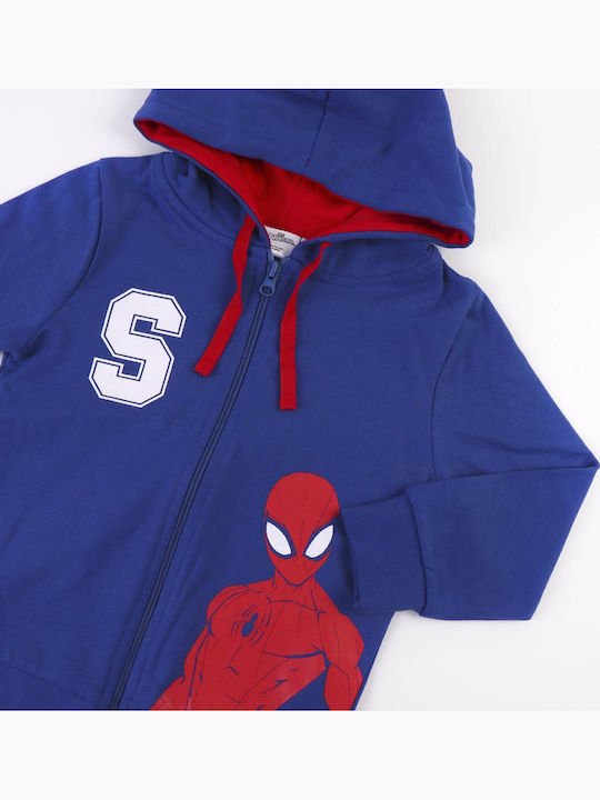 Детски Комплект Анцуг Син 3 Бройки Spiderman