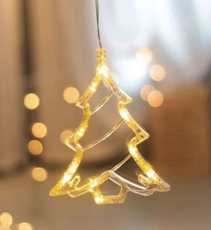 10 Lights LED 1.6m. Warm White Battery in String 1pcs