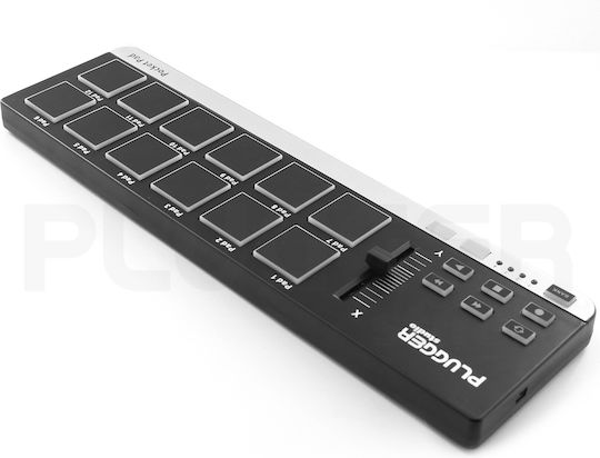 Plugger Midi Controller Pocket Pad Μαύρο