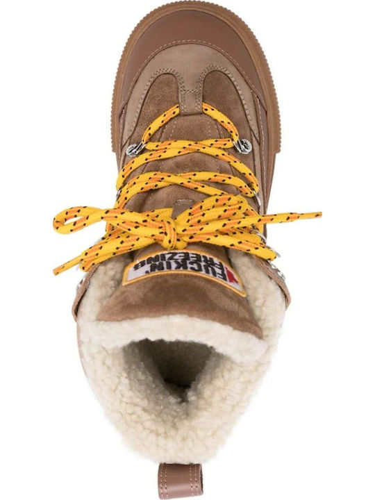 Γυναικεία Sneakers Cognac