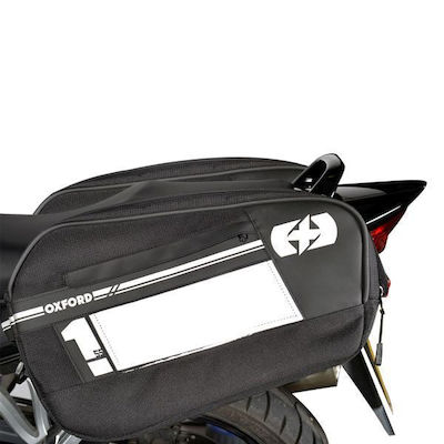 Oxford F1 Pannier Large Πλαϊνή Βαλίτσα Μοτοσυκλέτας 55lt σε Μαύρο Χρώμα