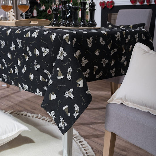 Teoran Black Tablecloth