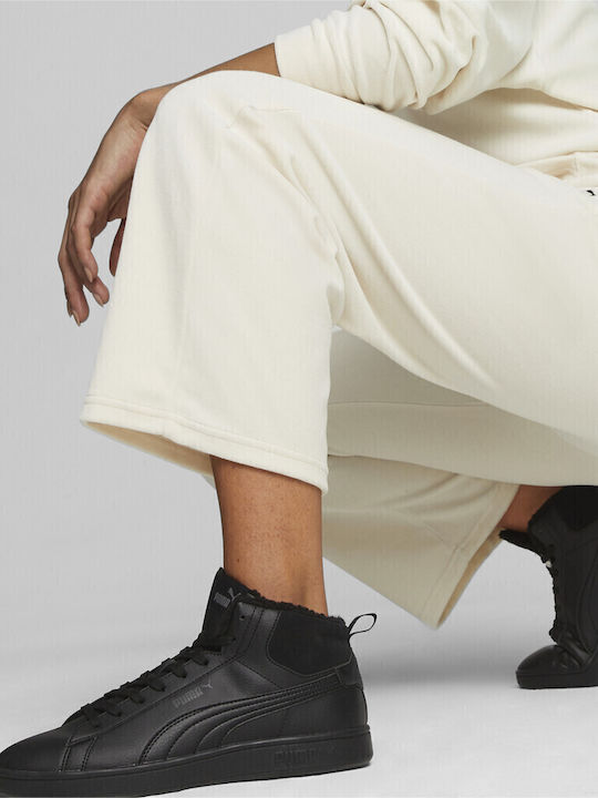 Sweatpants Velvet Ecru