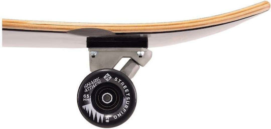 Street Surfing Shark A 36 KB Комплектен Сърфскейт Черен