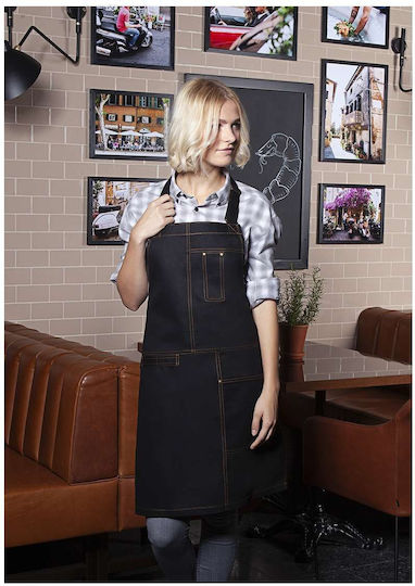 Karlowsky Apron Full Body LS 29 Black