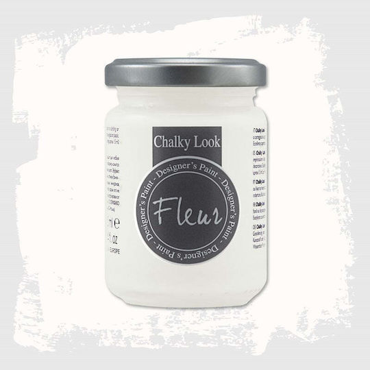Fleur Chalky Look Χρώμα Κιμωλίας F08 Magnolia Magnolia Εκρού 330ml