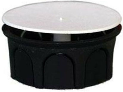 Eurolamp Eingebautes Elektrisches Gehäuse Verzweigung Bouat 7x3,5cm in Schwarz Farbe