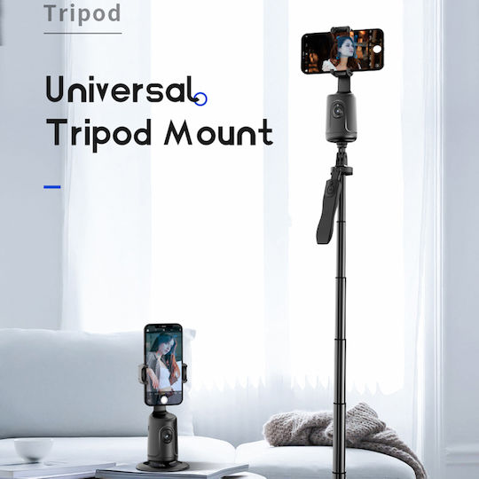 Techsuit P01 Gimbal Κινητού με 2 ώρες λειτουργίας Μαύρο