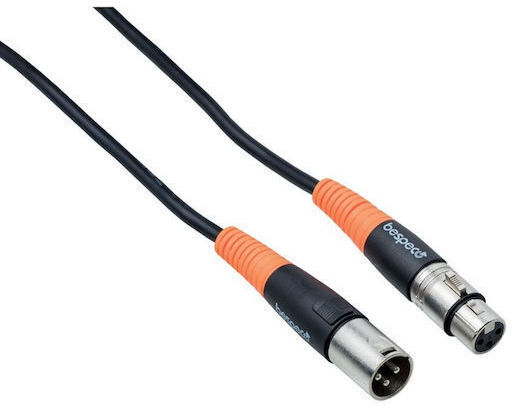 Bespeco SLFM450 XLR male to XLR female 4.5m Cable (SLFM450)