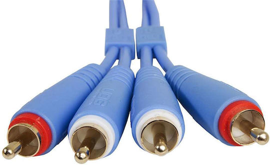 UDG Kabel 2x RCA-Stecker - 2x RCA-Stecker 3m U97003LB