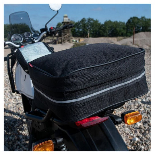 Moto-Detail Σάκος Ουράς Μοτοσυκλέτας 6lt σε Μαύρο Χρώμα