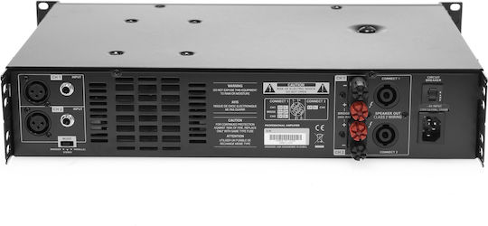 HPA B1200 PA Power Amplifier 2 Channels 600W/4Ω 400W/8Ω Black