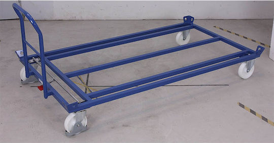 Variofit Plattformwagen for Load Weight up to 500kg in Blau Color