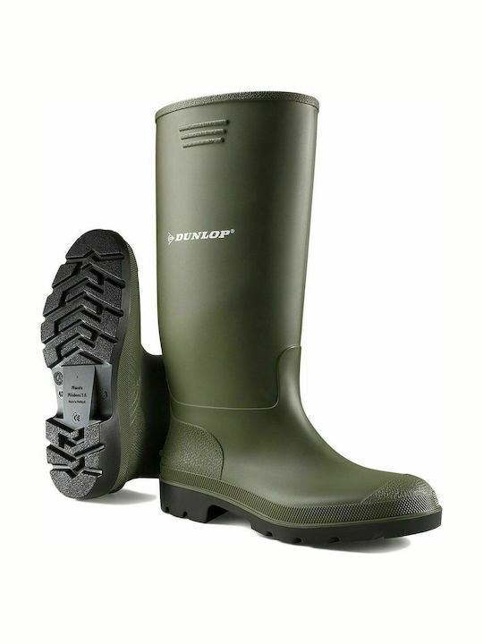 Dunlop Pricemastor Khaki Rain Boots