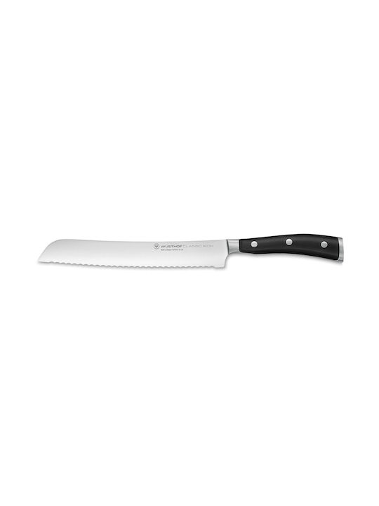 Wusthof Classic Ikon Knife Bread from Stainless Steel 20cm