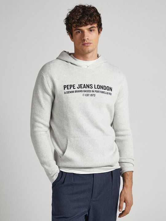 Pepe Jeans Sweatshirt with Hood Gray