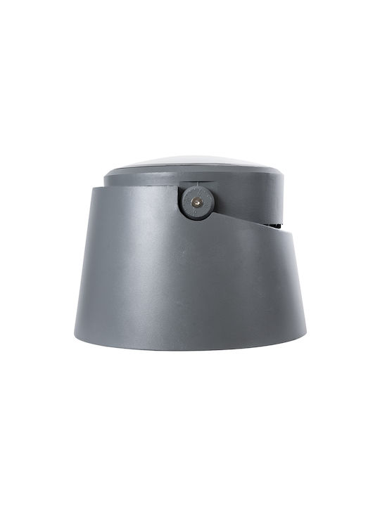 GloboStar Flood-Silo Außenstehlampe Projektor LED Außenbereich 36W RGBW IP67 Grau