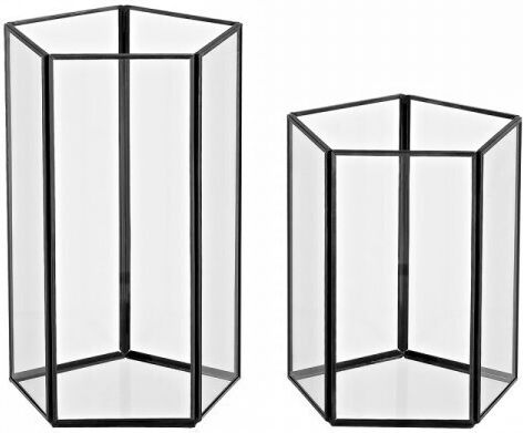 Palma Emporio Διακοσμητική Γυάλα Κήπου 12.5x12.5x15εκ. 0496.24625
