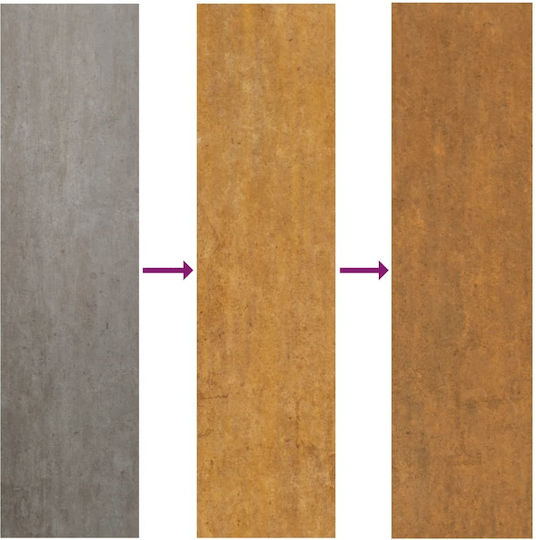 vidaXL Decorațiuni de perete de Grădină Metalic 105bucx55bucx0.7buc 824498