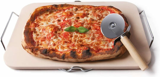 Excelsa Backblech Pizza mit Stein Wohnung Oberfläche 38x30.5cm