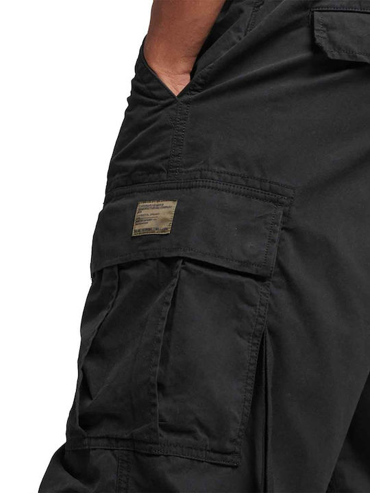 Parachute Trousers Cargo Black