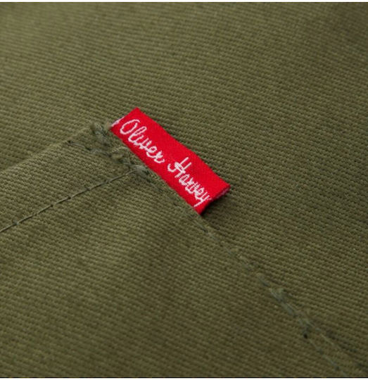 Oliver Harvey Apron Full Body Khaki