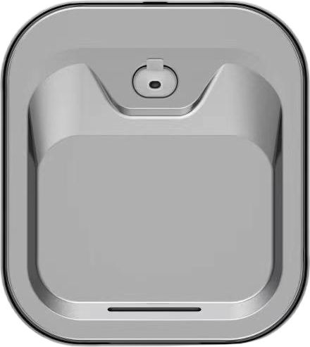 Bruno Automatic Stainless Steel Bowl Water for Dog & Cat 4lt 11cm in Silver Color
