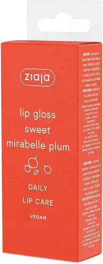 Ziaja Sweet Mirabelle Plum Lippenbalsam Pfirsich 12ml