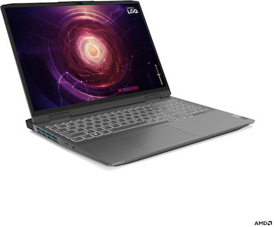 Lenovo LOQ 16APH8 16" IPS 144Hz (Ryzen 7-7840HS/16GB/512GB SSD/GeForce RTX 4050/W11 Home) Storm Grey (GR Keyboard)