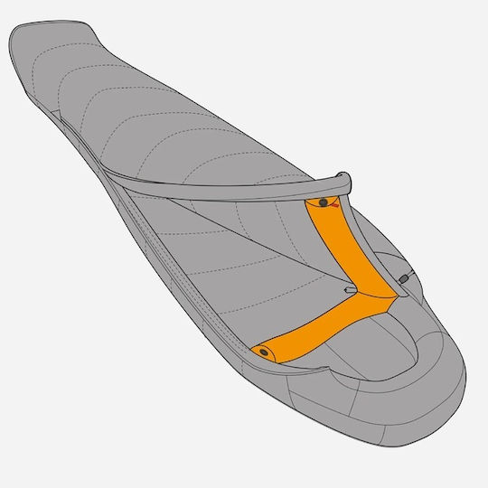 Mountain Equipment Sleeping Bag Μονό Iv Blaze
