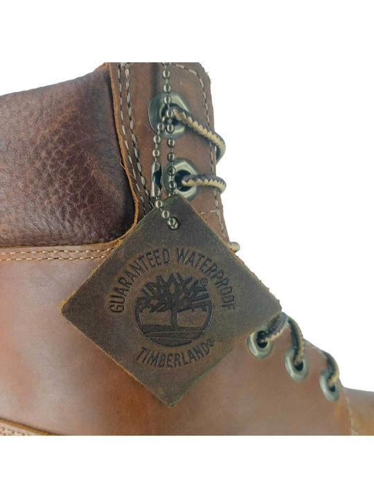 Premium Leather Brown Men's Boots