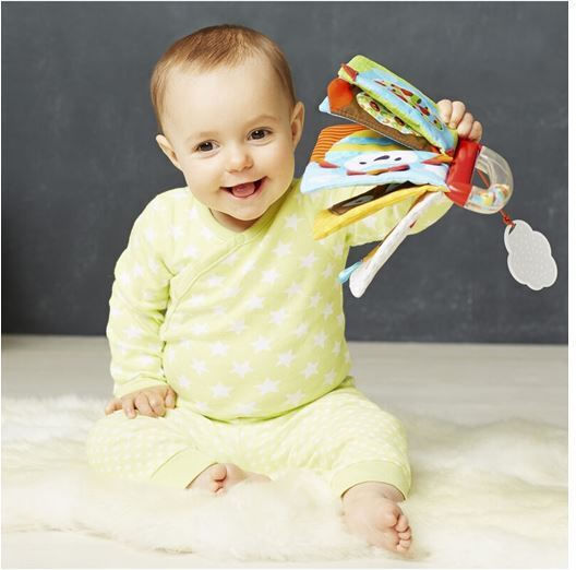 Skip Hop Βιβλίο Δραστηριοτήτων Mix & Match Book από Ύφασμα με Ήχους