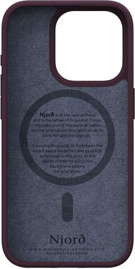 Njord 360 Full Cover Δερμάτινο 2mm Ροζ (iPhone 15 Pro)