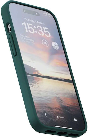 Njord 360 Full Cover Δερμάτινο 2mm Ροζ (iPhone 15 Plus)