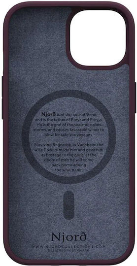 Njord 360 Full Cover Δερμάτινο 2mm Ροζ (iPhone 15)