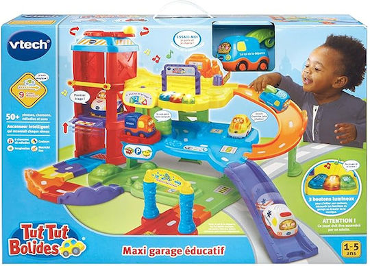 Vtech Όχημα Toot-Toot Σούπερ Γκαράζ με Μουσική για 12+ Μηνών
