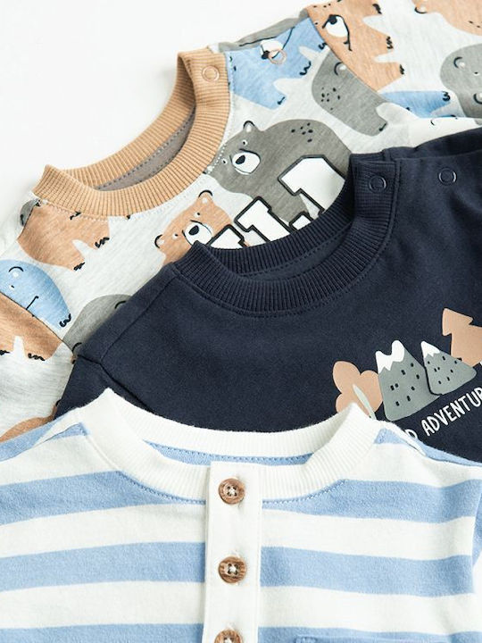 Set Kinder Shirts Blau