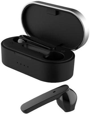 Akai BTE-J10B In-ear Bluetooth Handsfree Căști cu Carcasă de Încărcare Negrα